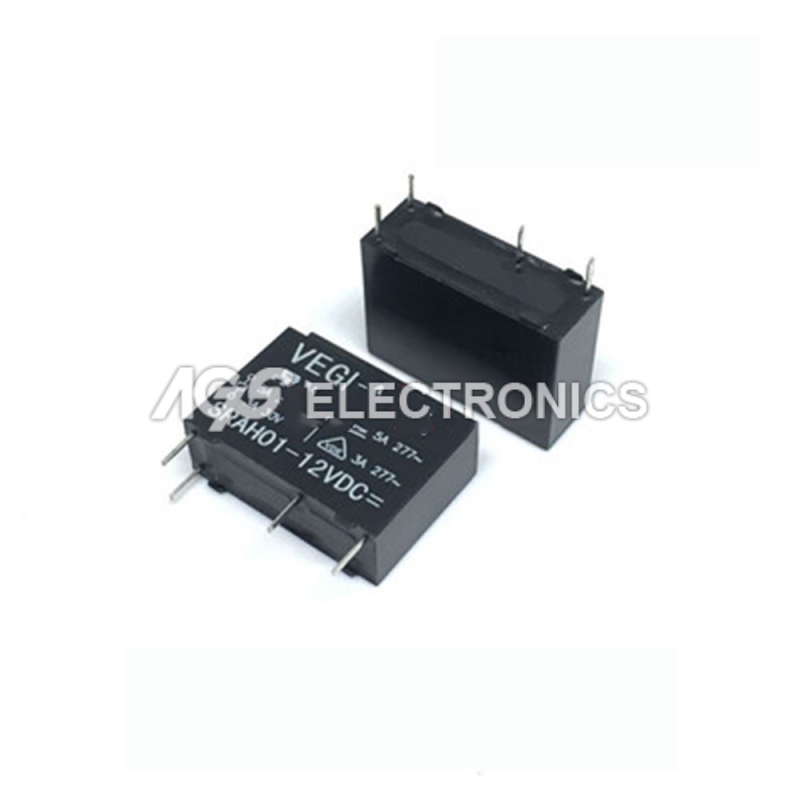 SRAH01-12VDC RELE 12V 5A 4PIN - Ipertronica by AGS Electronics srl
